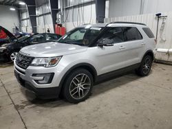 Ford salvage cars for sale: 2017 Ford Explorer XLT