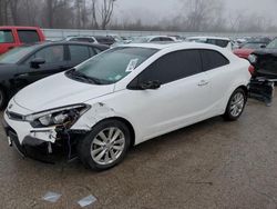 KIA Forte EX salvage cars for sale: 2015 KIA Forte EX