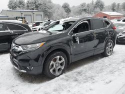 Salvage cars for sale at Mendon, MA auction: 2019 Honda CR-V EXL