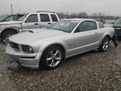 Ford Mustang GT salvage cars for sale: 2008 Ford Mustang GT