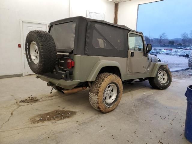 2004 Jeep Wrangler / TJ Sport