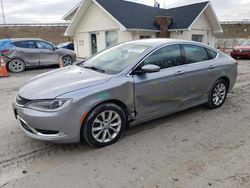 Salvage cars for sale from Copart Northfield, OH: 2015 Chrysler 200 C
