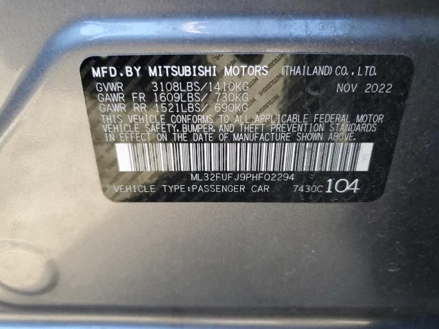 2023 Mitsubishi Mirage G4 ES