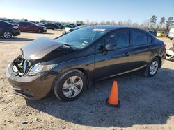 Honda Civic LX salvage cars for sale: 2013 Honda Civic LX