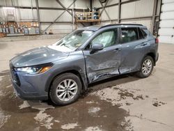 Salvage cars for sale at Montreal Est, QC auction: 2023 Toyota Corolla Cross LE