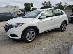 Honda HR-V LX salvage cars for sale: 2021 Honda HR-V LX