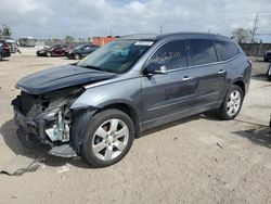 Chevrolet Traverse ltz Vehiculos salvage en venta: 2013 Chevrolet Traverse LTZ