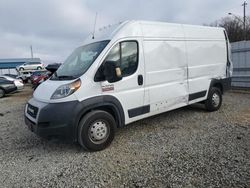 Salvage cars for sale from Copart Memphis, TN: 2021 Dodge RAM Promaster 2500 2500 High