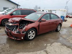 Salvage cars for sale at Pekin, IL auction: 2013 Chevrolet Cruze LT