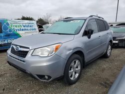 Salvage cars for sale at Sacramento, CA auction: 2016 Subaru Forester 2.5I Limited