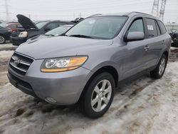 Hyundai salvage cars for sale: 2008 Hyundai Santa FE SE