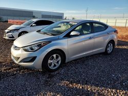 Vehiculos salvage en venta de Copart Phoenix, AZ: 2015 Hyundai Elantra SE