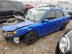 Salvage cars for sale at Magna, UT auction: 2007 Subaru Impreza WRX