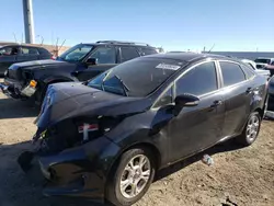 Salvage cars for sale at Anthony, TX auction: 2016 Ford Fiesta SE