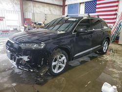 Salvage cars for sale at Helena, MT auction: 2018 Audi Q7 Prestige