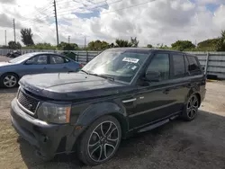 Salvage cars for sale from Copart Miami, FL: 2013 Land Rover Range Rover Sport HSE