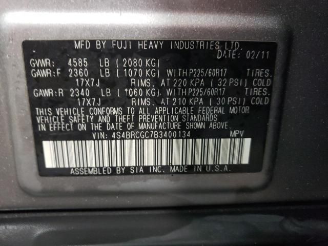 2011 Subaru Outback 2.5I Premium