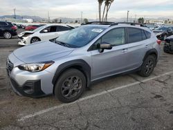 Subaru salvage cars for sale: 2021 Subaru Crosstrek Sport