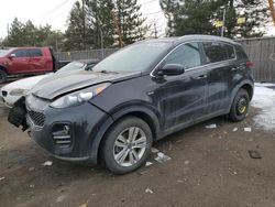 Salvage cars for sale from Copart Denver, CO: 2017 KIA Sportage LX