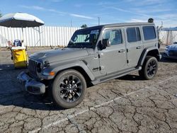 Vehiculos salvage en venta de Copart Van Nuys, CA: 2022 Jeep Wrangler Unlimited Sahara