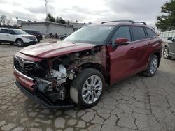 Salvage cars for sale from Copart Lexington, KY: 2021 Toyota Highlander Limited