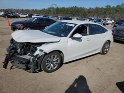 Salvage cars for sale from Copart Greenwell Springs, LA: 2022 Honda Civic LX