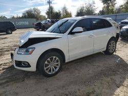 Salvage cars for sale from Copart Midway, FL: 2017 Audi Q5 Premium