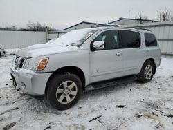 Salvage cars for sale at Albany, NY auction: 2005 Nissan Armada SE
