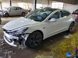 Salvage cars for sale at Indianapolis, IN auction: 2020 Tesla Model 3