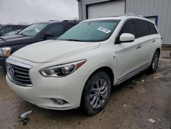 Salvage cars for sale from Copart Chicago Heights, IL: 2015 Infiniti QX60