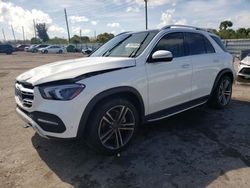 Salvage cars for sale from Copart Miami, FL: 2022 Mercedes-Benz GLE 350