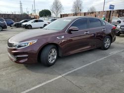 KIA salvage cars for sale: 2018 KIA Optima LX