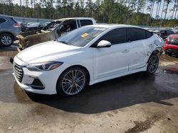 Vehiculos salvage en venta de Copart Harleyville, SC: 2018 Hyundai Elantra Sport