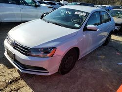 Salvage cars for sale from Copart Seaford, DE: 2017 Volkswagen Jetta S