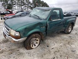 Salvage cars for sale from Copart Loganville, GA: 2000 Ford Ranger