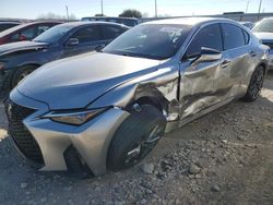 Lexus salvage cars for sale: 2022 Lexus IS 350 F-Sport