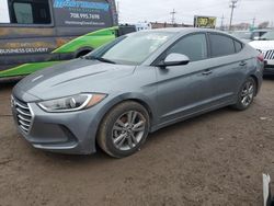 Salvage cars for sale at Dyer, IN auction: 2018 Hyundai Elantra SEL