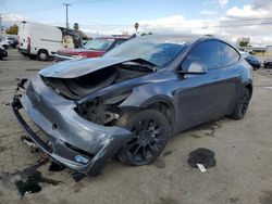 Salvage cars for sale from Copart Colton, CA: 2021 Tesla Model Y