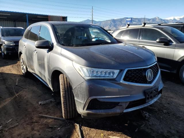 2017 Acura MDX Technology