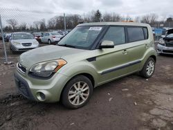 Salvage cars for sale at Chalfont, PA auction: 2012 KIA Soul +