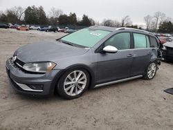 Salvage cars for sale at Madisonville, TN auction: 2017 Volkswagen Golf Alltrack S