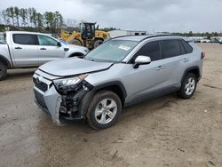 Salvage cars for sale at Harleyville, SC auction: 2021 Toyota Rav4 XLE