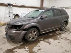 Salvage cars for sale from Copart Nisku, AB: 2016 Dodge Journey Crossroad