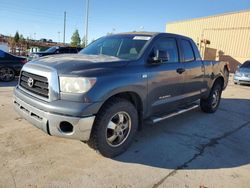 Toyota Tundra salvage cars for sale: 2007 Toyota Tundra Double Cab SR5