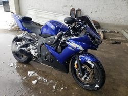Salvage cars for sale from Copart Fredericksburg, VA: 2006 Yamaha YZFR6 L