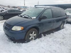 Dodge Grand Caravan sxt salvage cars for sale: 2007 Dodge Grand Caravan SXT