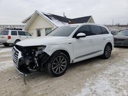 Audi salvage cars for sale: 2017 Audi Q7 Premium Plus