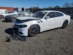 Salvage cars for sale from Copart Homestead, FL: 2015 Dodge Charger SE