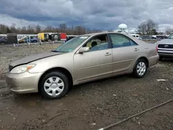 Salvage cars for sale at Hillsborough, NJ auction: 2003 Toyota Camry LE