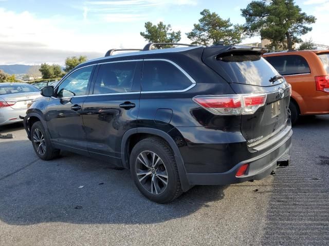 2016 Toyota Highlander XLE